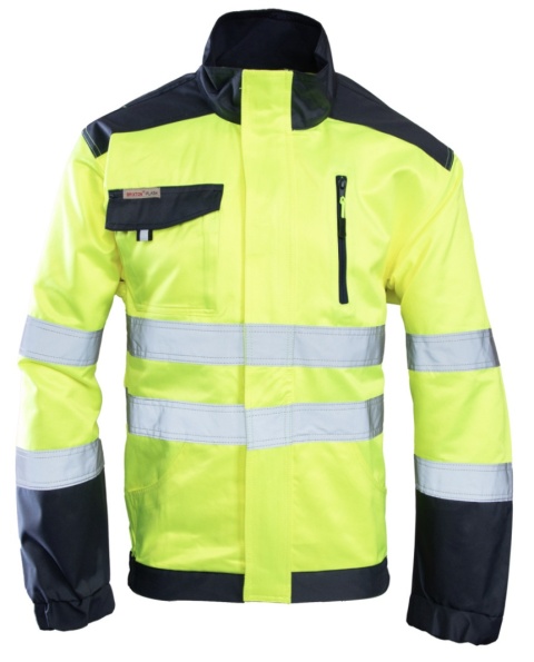 OUTLET BLUZA ROBOCZA ODBLASKOWA BRIXTON FLASH ŻÓŁTA R.62