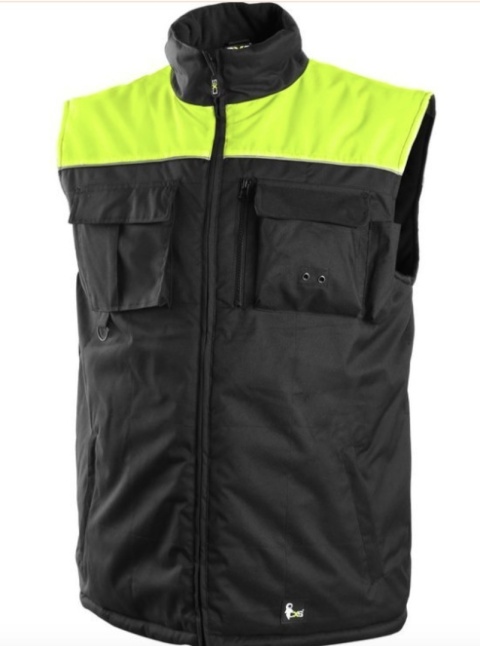 OUTLET KAMIZELKA SEATTLE CXS CZARNO-ŻÓŁTA XL