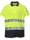 OUTLET KOSZULKA ROBOCZA POLO OSTRZEGAWCZA DWUKOLOROWA S174 COTTON COMFORT PORTWEST R. L