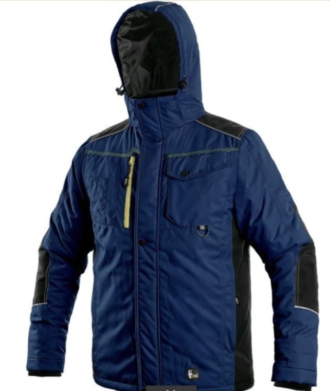 OUTLET KURTKA ROBOCZA OCIEPLANA BALTIMORE CXS CANIS CIEMNONIEBIESKO-CZARNA 2XL