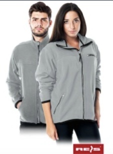 OUTLET POLAR BLUZA Z POLARU OCHRONNA POLAR-HONEY SZARY S