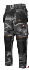 OUTLET SPODNIE ROBOCZE DO PASA CLASSIC CAMOU ART.MASTER R. 52