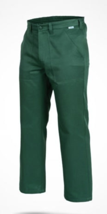 OUTLET SPODNIE ROBOCZE DO PASA PIRAT SARA WORKWEAR ZIELONE XXXLA