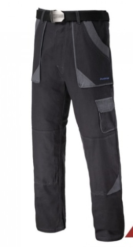 OUTLET SPODNIE ROBOCZE DO PASA PROCOTTON GREY ART.MASTER 100% BAWEŁNA R.46