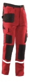 OUTLET SPODNIE ROBOCZE DO PASA RUBIN SEVEN KINGS CZERWONE 300GR R. 26