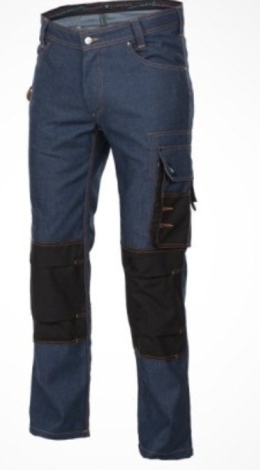 OUTLET SPODNIE ROBOCZE DO PASA TEXAS SARA WORKWEAR JEANS LS