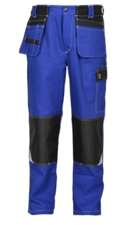 OUTLET SPODNIE ROBOCZE DO PASA PROMONTER 260 PROCERA NIEBIESKIE R. 62
