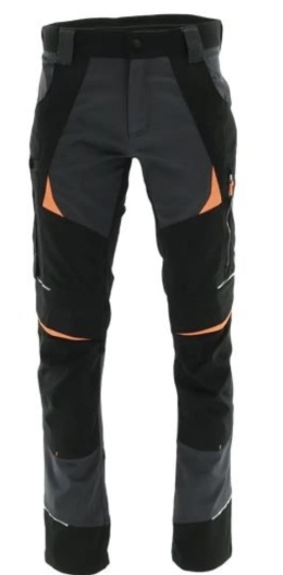 OUTLET SPODNIE ROBOCZE DO PASA ZE STRETCHEM COTTONFLEX SARA WORKWEAR R. 46
