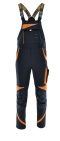 OUTLET SPODNIE ROBOCZE OGRODNICZKI NEOFLEX SARA WORKWEAR GRAFITOWO-POMARAŃCZOWE R. 56/XL