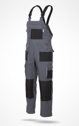 OUTLET SPODNIE ROBOCZE OGRODNICZKI ROCKY SARA WORKWEAR SZARE 46