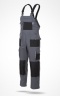 OUTLET SPODNIE ROBOCZE OGRODNICZKI ROCKY SARA WORKWEAR SZARE 46