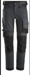 OUTLET SPODNIE ROBOCZE SNICKERS 6341 Stretch AllroundWork GRAFITOWO CZARNE 50