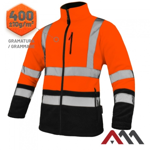 polar roboczy odblaskowy REF Orange kat.2 Art.Mas