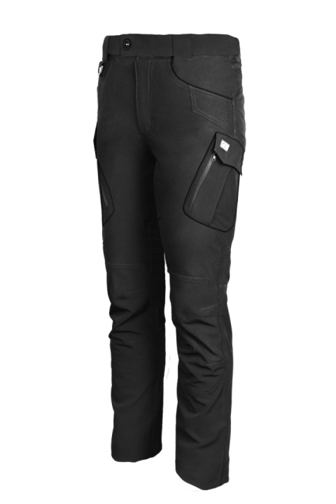 spodnie robocze do pasa softshell CARGO BLACK 4WAY Art.Mas