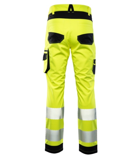 Polstar softshellowe spodnie do pasa odblaskowe ocieplane Seven Kings Flash SKF009(Y)