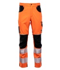 spodnie robocze do pasa softshell ocieplane odblaskowe Seven Kings Flash SKF009(O) Polstar