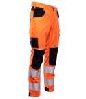 spodnie bhp do pasa ocieplane odblaskowe softshell Polstar Seven Kings Flash SKF009(O)