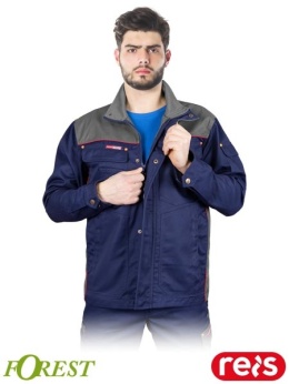 bluza robocza Forest Reis granatowo-szara