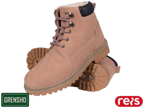 buty robocze damskie HORTEN Reis jasnoróżowe