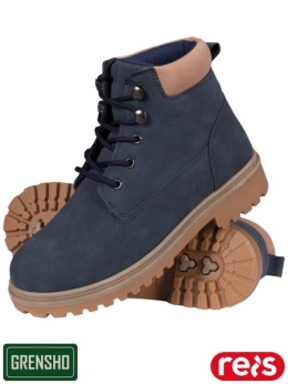 buty robocze damskie HORTEN Reis granatowe
