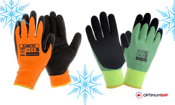 Rękawice robocze na zimę 2023/2024 Procera – ciepłe środki ochrony dłoni polecane przez sklep Optimum BHP!