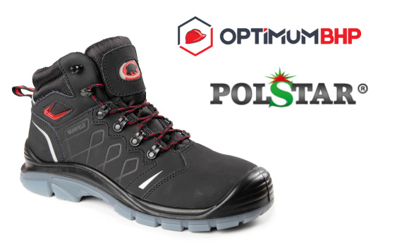 Buty robocze budowlane Polstar – wygodne i bezpieczne buty do pracy na budowie znanej marki Polstar jakie posiada sklep i hurtownia Optimum BHP