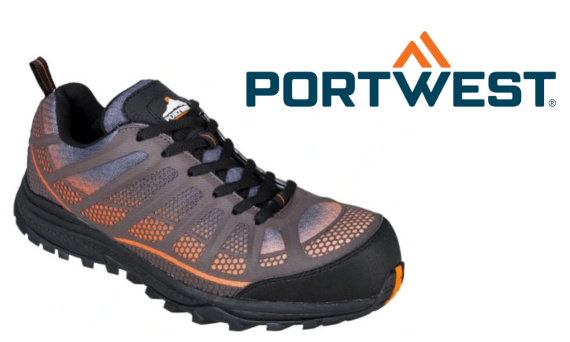 Letnie obuwie do pracy Portwest – sklep i hurtownia Optimum BHP poleca wysokiej jakości obuwie na lato znanej marki Portwest
