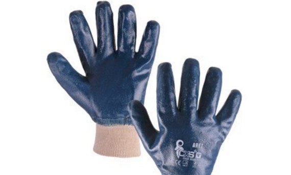 Rękawice robocze powlekane nitrylem - olejoodporne rękawice doskonałe do pracy