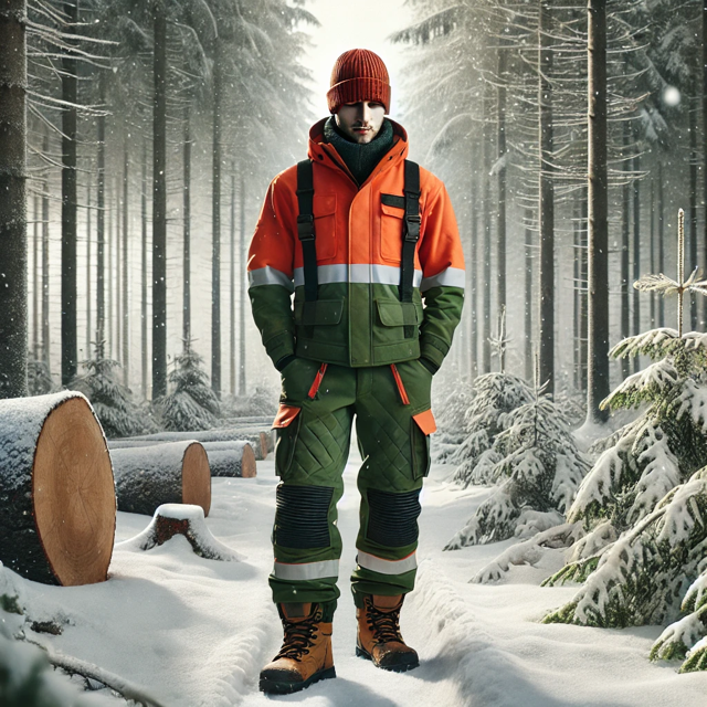 Insulated Sara Workwear for Fishermen: Leśnik Winter & Bosman Winter Outfits for Cold Maritime Conditions