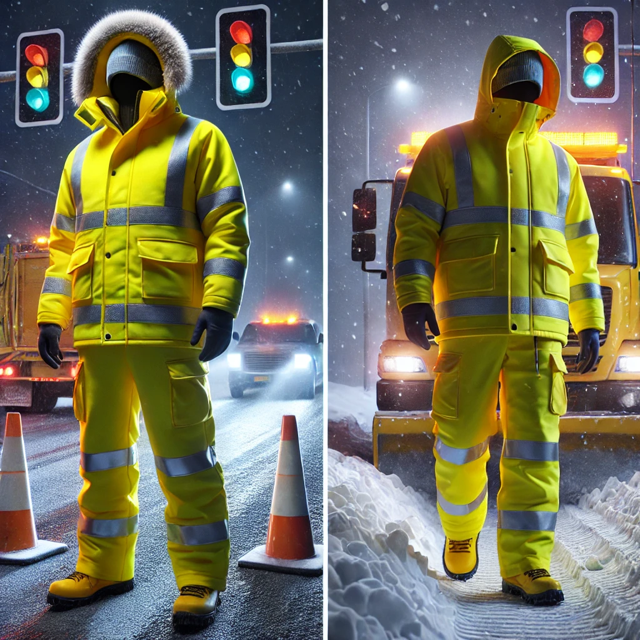 Widoczność i ochrona w ekstremalnych warunkach czyli zimowa odzież robocza dla drogowca