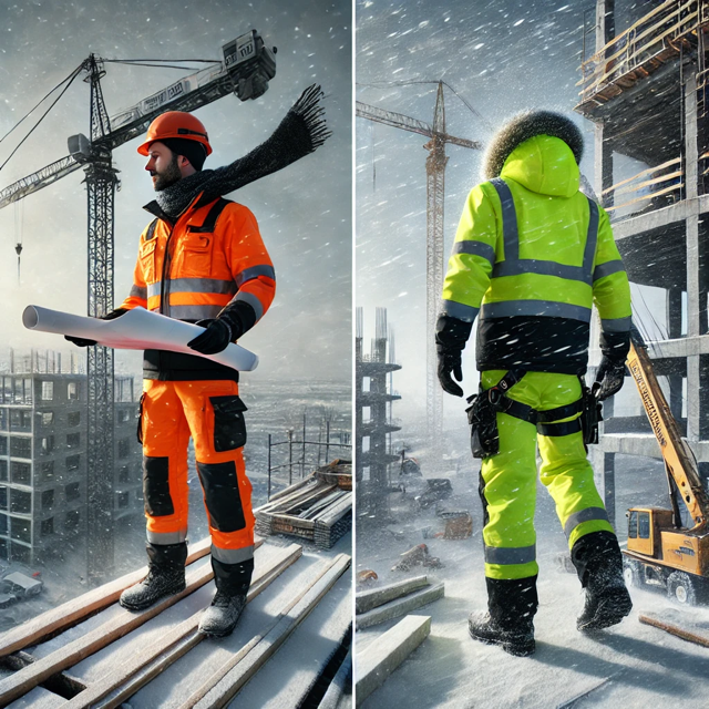 Widoczność i komfort zimą – odzież ostrzegawcza Sara Workwear dla drogowców i operatorów