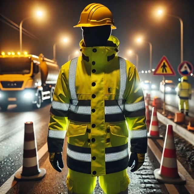 Porównanie kurtek roboczych ostrzegawczych: Projob 6432 Softshell, Snickers Workwear 1260 Soft-Shell ProtecWork i Portwest DX475 DX4-3L