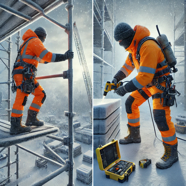 Odzież robocza zimowa dla monterów i serwisantów z hurtowni BHP – ciepło, swoboda ruchów i profesjonalny wygląd