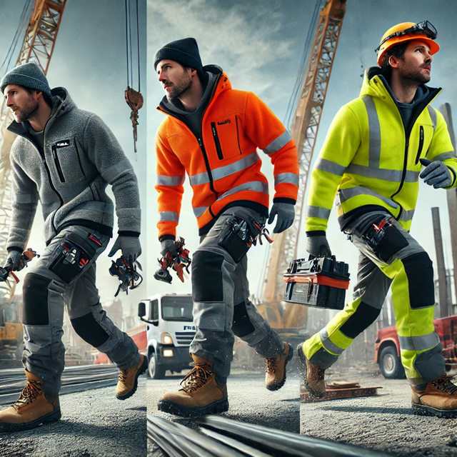 Porównanie polarów roboczych Portwest F303, EC70 i FR31 – widoczność, ekologia i trudnopalność w jednym