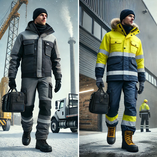 Porównanie kurtek roboczych ocieplanych 2w1 dla ekip serwisowych: Ardon Howard H8136, CXS Canis Leeds, Art.Mas Professional Winox