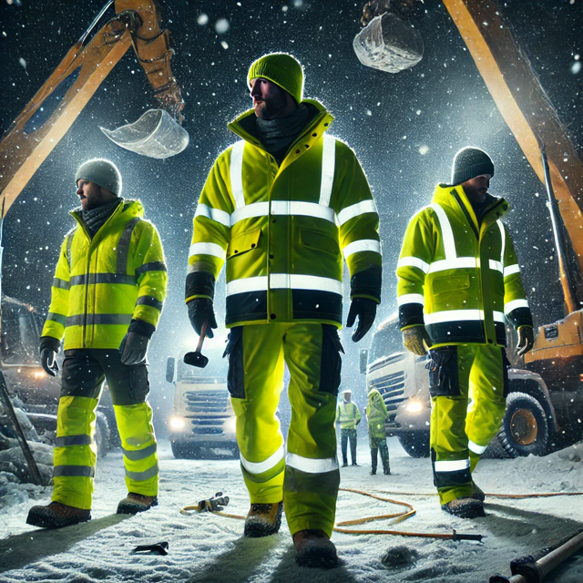 Odzież robocza Urgent dla drogowców nocnych – odblaskowe elementy i wysoki komfort cieplny