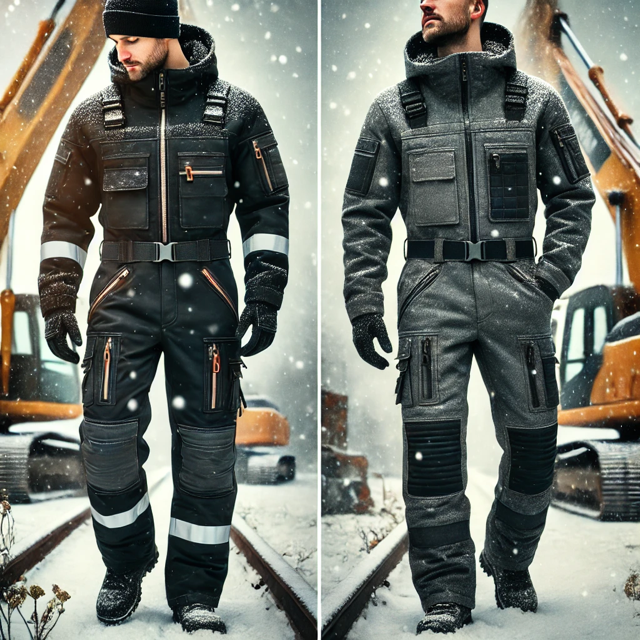 Odzież robocza zimowa dla operatorów wózków widłowych z hurtowni BHP – komfort i bezpieczeństwo w chłodnych halach