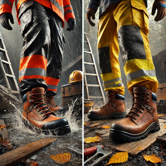 Porównanie spodni roboczych przeciwdeszczowych Portwest: S388 ogrodniczki vs S594 ogrodniczki Extreme vs S597 do pasa