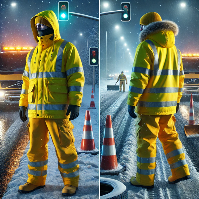 Zestaw Portwest dla ekip drogowych zimą – widoczność, wodoodporność i bezpieczeństwo na ruchliwych odcinkach