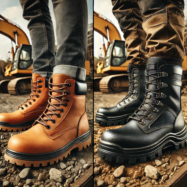 Buty robocze S3 wodoodporne na zimę – porównanie modeli Delta Plus Jumper3, Toe Guard Wild Mid, Polstar Bearfield i VM Footwear Rhodos