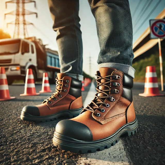 Buty robocze ze średniej półki dla pracowników branży drogowej – bezpieczeństwo i wygoda w wymagających warunkach