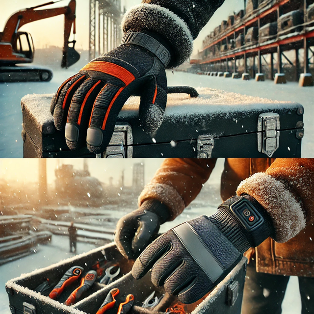 Rękawice robocze ocieplane na zimę – porównanie modeli  Procera X-Eskimo, Ardon Gino Winter i Urgent 1225