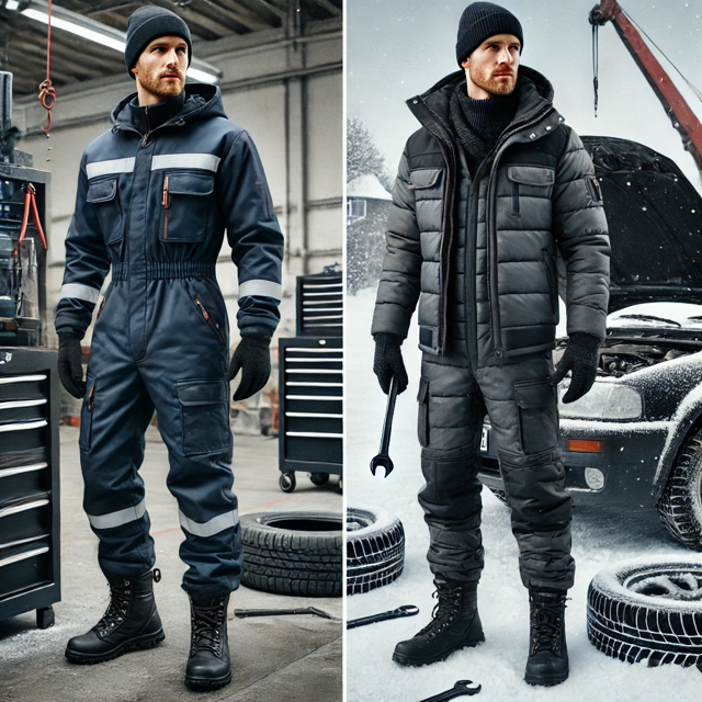 Odzież robocza ocieplana Procera dla mechanika – ciepło bez utraty precyzji pracy