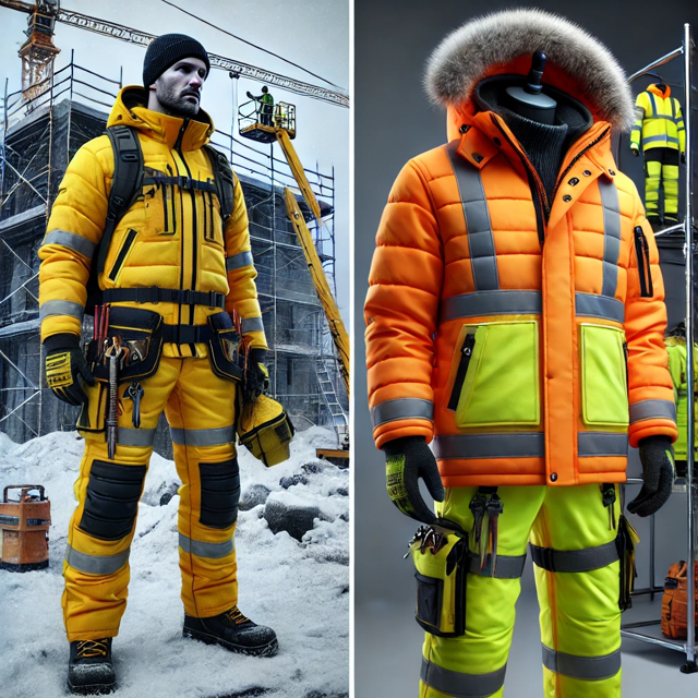 Porównanie kurtek roboczych ocieplanych 2w1 dla pracowników transportu: Projob 4409, Art.Mas Flash Short-B, Leber&Hollman Strada