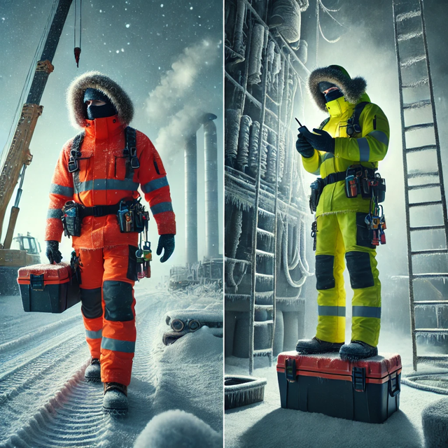 Odzież robocza ocieplana dla monterów na zimę – bezpieczeństwo i komfort pracy na mrozie