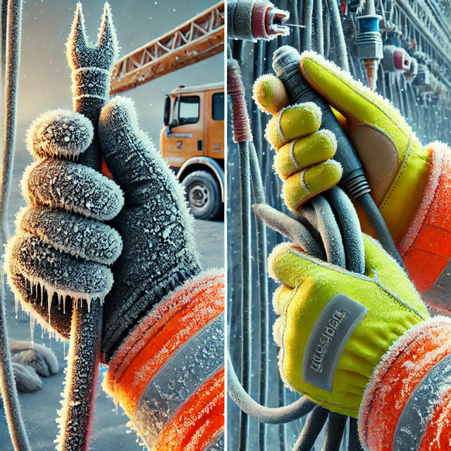 Zimowe rękawice robocze ocieplane Procera, Reis i Polstar – porównanie modeli