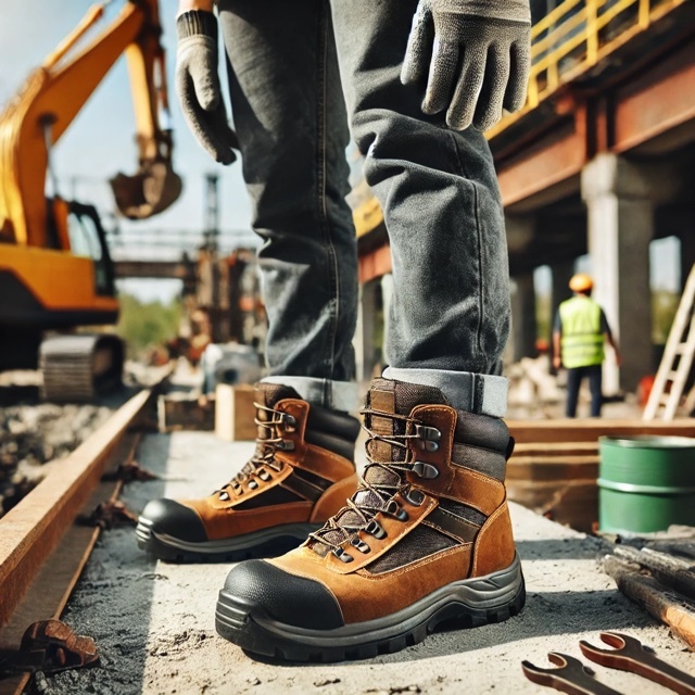 Tanie buty robocze dla pracowników branży budowlanej – solidna ochrona w rozsądnej cenie