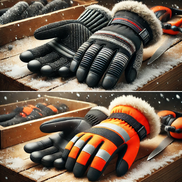 Rękawice robocze zimowe dla monterów i techników – ochrona i precyzja w chłodnych warunkach