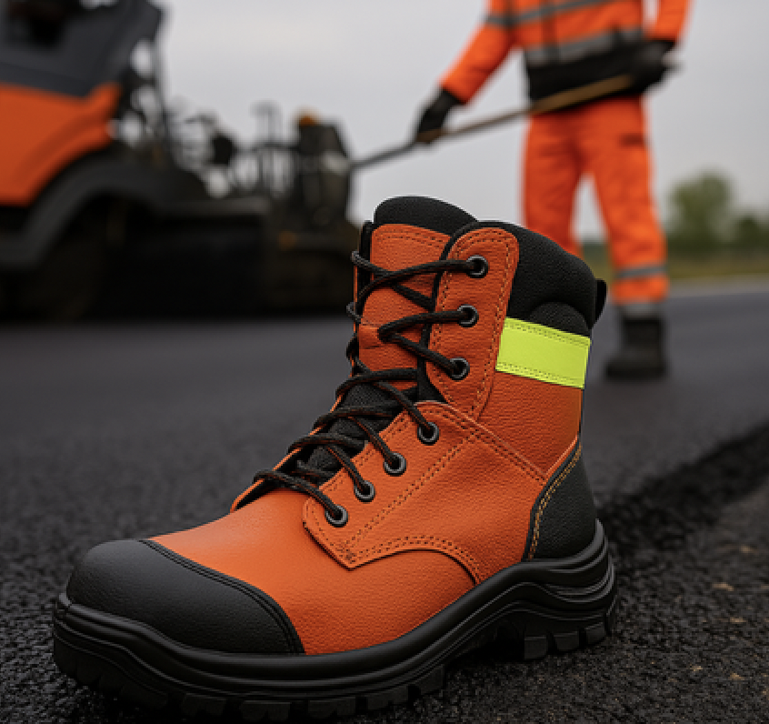 Buty robocze premium dla branży drogowej – maksymalna ochrona i komfort w najtrudniejszych warunkach terenowych