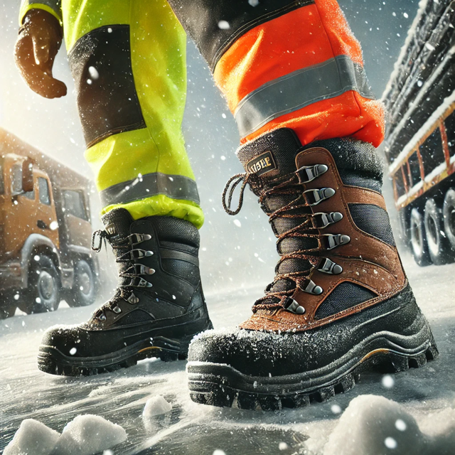 Thermal Winter Work Boots with Composite Toes: Lightweight Protection for Harsh Weather in 2025